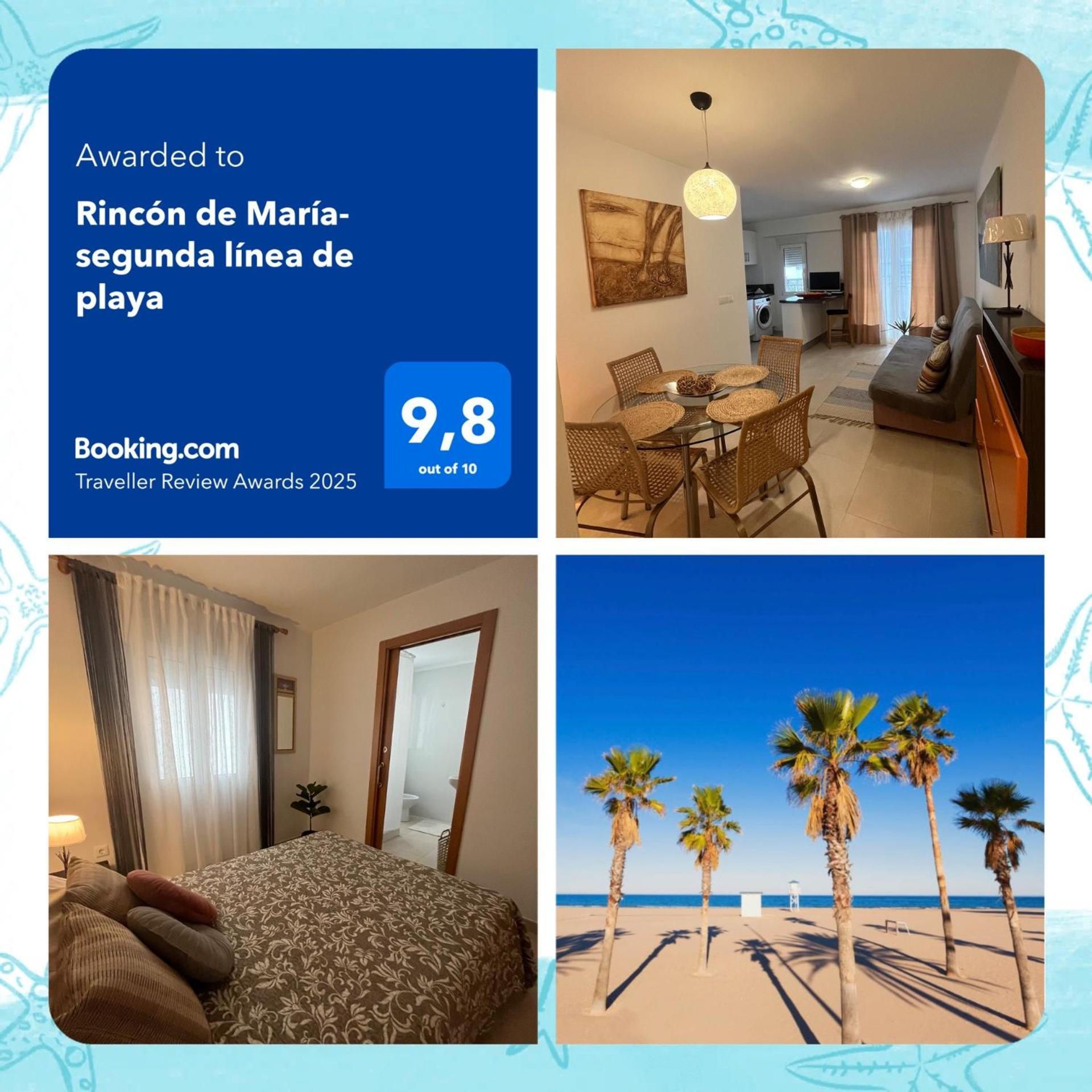 Rincon De Maria- Segunda Linea De Playa-Ganador Traveller Awards 2025 Διαμέρισμα Playa de Gandia Εξωτερικό φωτογραφία